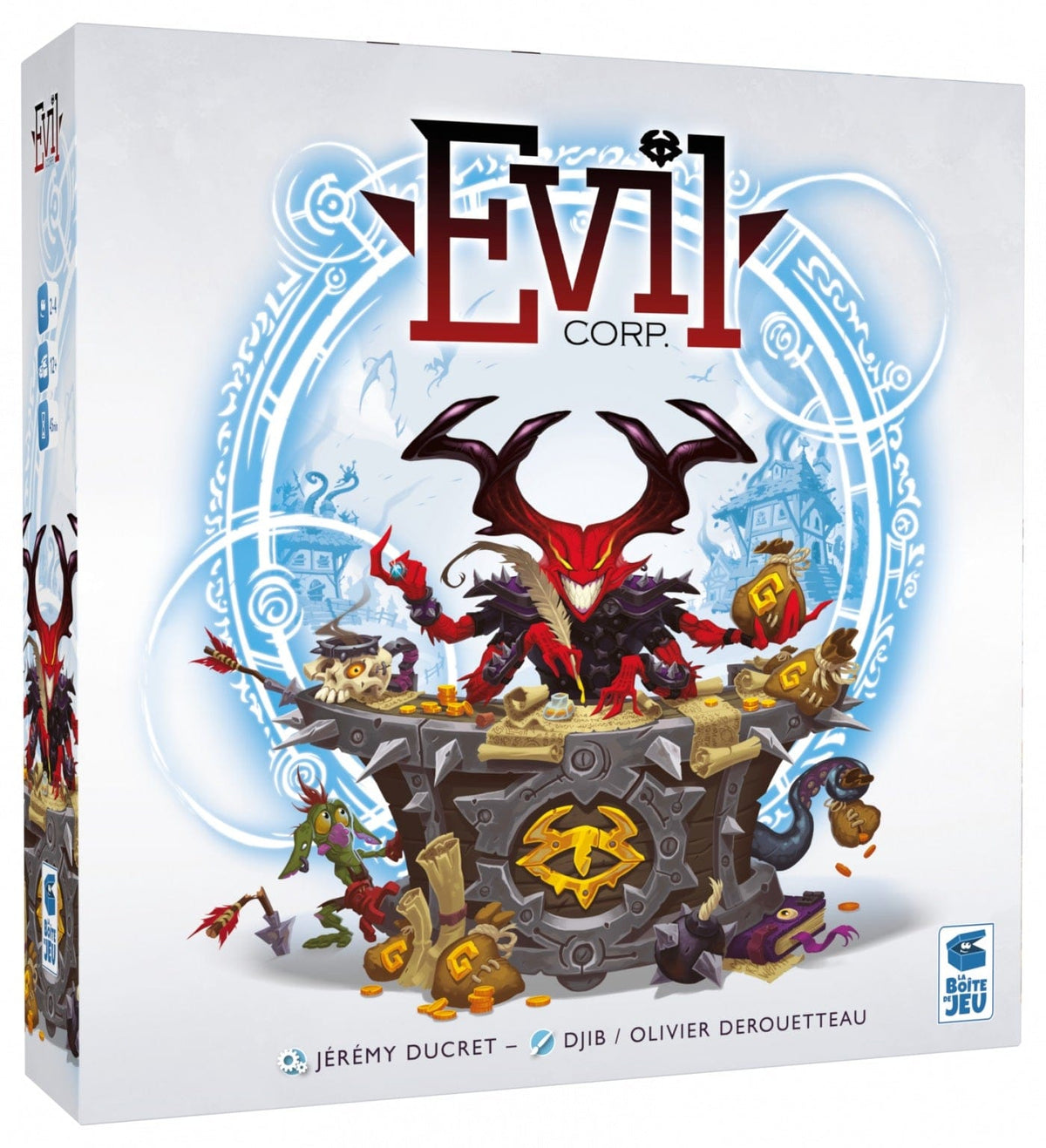 LA BOITE DE JEU Board Games Evil Corp 3760371751044 HBG EVI-EN-STD