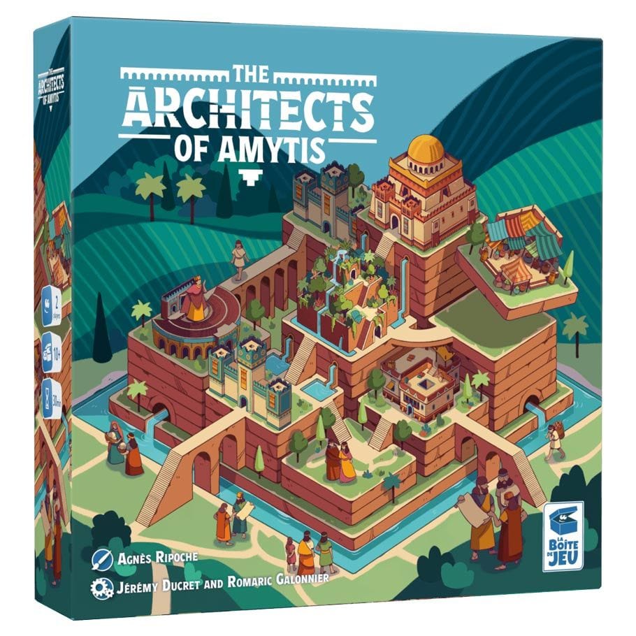 La Boite de Jeu Board Games The Architects of Amytis 3760371751105 LBJAOA01EN