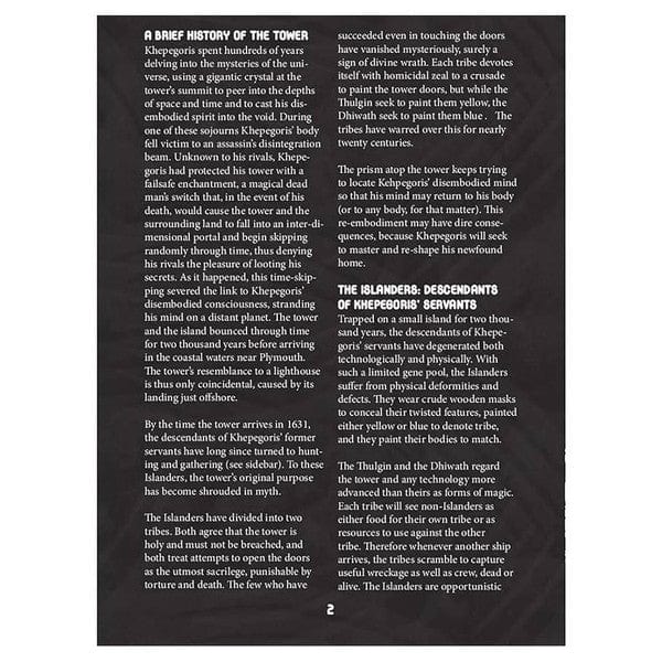Lamentations of the Flame Princess Books > RPG Lamentations of the Flame Princess: Adventure: The Obsidian Anti-Pharos 9789527238790 LFP0084