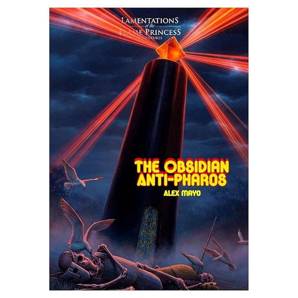 Lamentations of the Flame Princess Books > RPG Lamentations of the Flame Princess: Adventure: The Obsidian Anti-Pharos 9789527238790 LFP0084