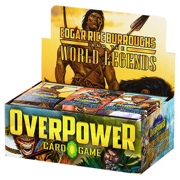 Lazarus Rising Games Tabletop Games > Trading Card Games OverPower: Edgar Rice Burroughs and the World Legends - Booster Pack 860013135140 LAZ0001