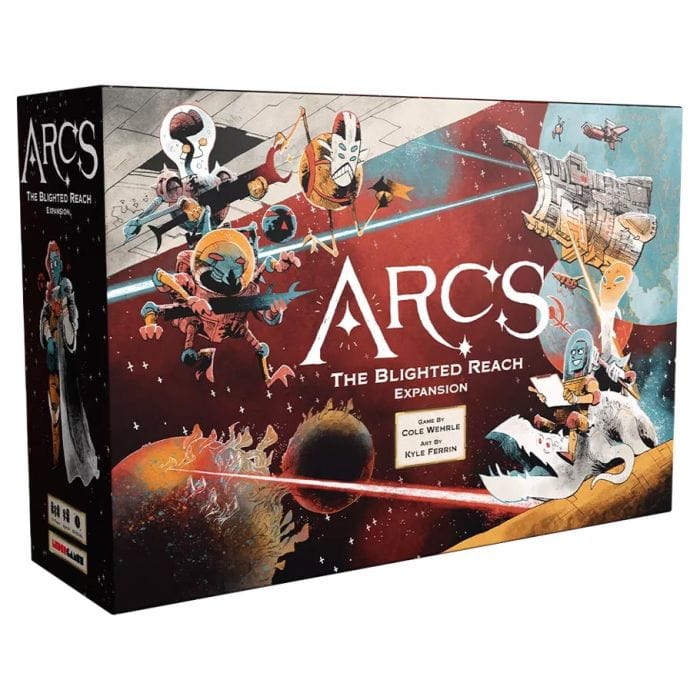 Leder Games Board Games Arcs: The Blighted Reach Campaign Expansion 672975032654 LED06001
