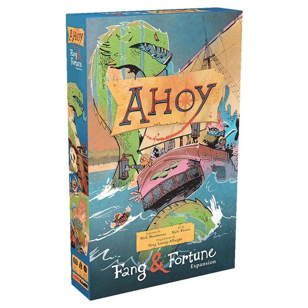 Leder Games Board Games > Expansion Ahoy: Fang & Fortune Expansion 672975032241 LED05003