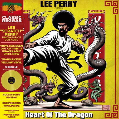 Lee Perry Music > Vinyl Records Lee Perry - Presents the Mighty Upsetters Heart of the Dragon (Colored Vinyl, Deluxe Edition, Limited Edition, Yellow, Remastered) 3700477836566 LLM783656.1
