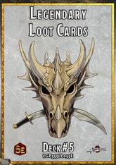 Legendary Games Tabletop Games > Role-Playing Games > Accessories Legendary Loot Cards Deck #5 (5E)