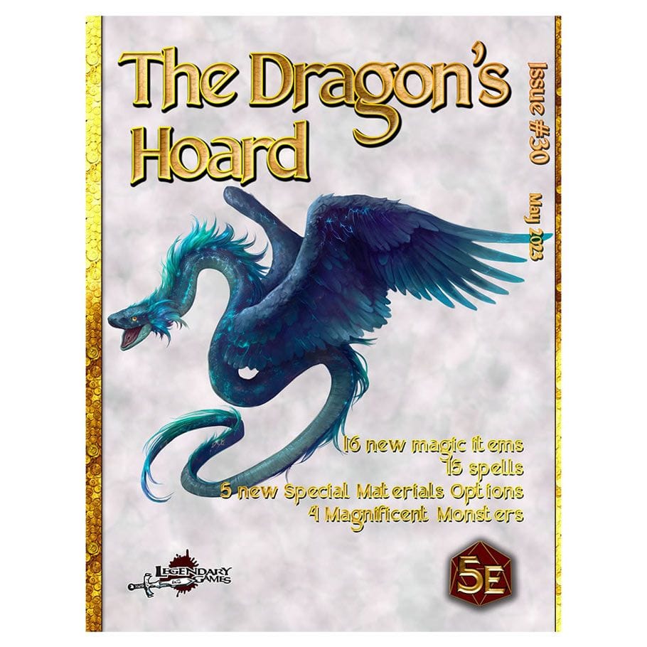 Legendary Games Tabletop Games > Role-Playing Games D&D 5E: The Dragon's Hoard #30 2370011884950 LEG581DH305E