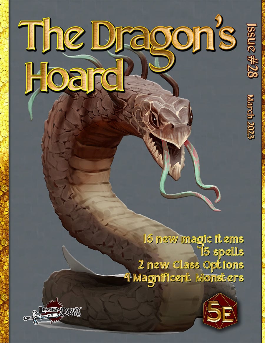 Legendary Games Tabletop Games > Role-Playing Games The Dragon's Hoard #28 2370011859811 LGP 577DH285E