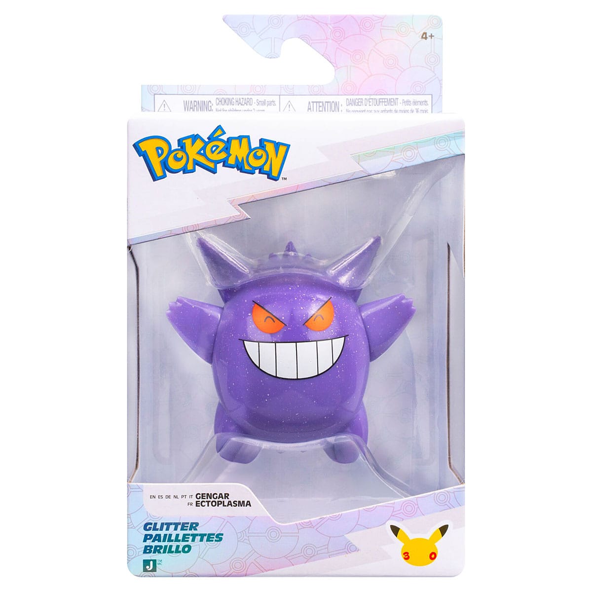 License 2 Play Toys > Action Figures > Video Games Gengar Pokemon 3" 30th Anniversary Battle Figure (Assorted) 191726955184 PKW5259