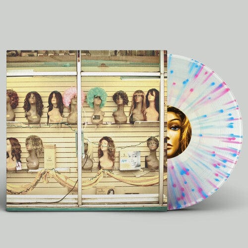 Lightning Love - Blonde Album, Pink & Blue Splatter