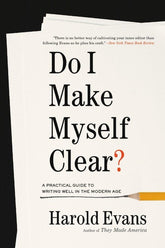 Little, Brown and Company Books > Art & Gifts > Make Art Do I Make Myself Clear?: A Practical Guide to Writing Well in the Modern Age - Book 9780316509190 MC-24947