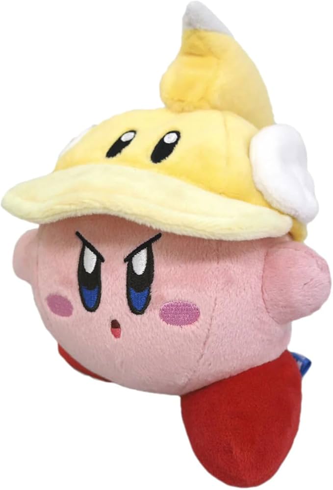 Little Buddy Toys > Plushies Little Buddy: Kirby Adventure All Star - Cutter Kirby 6" 819996016786 LB-1935