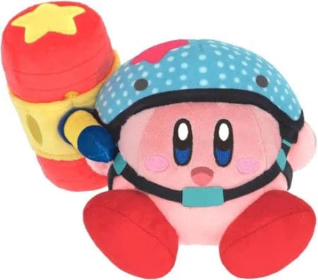 Little Buddy Toys > Plushies LITTLE BUDDY: KIRBY DREAMLAND - TOY HAMMER KIRBY PLUSH 819996019817