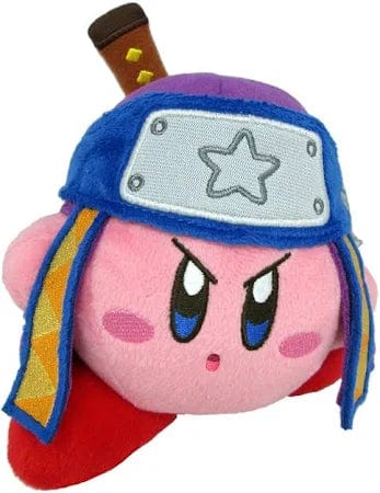 Little Buddy Toys > Plushies LITTLE BUDDY: KIRBY - NINJA KIRBY PLUSHIE 819996016281