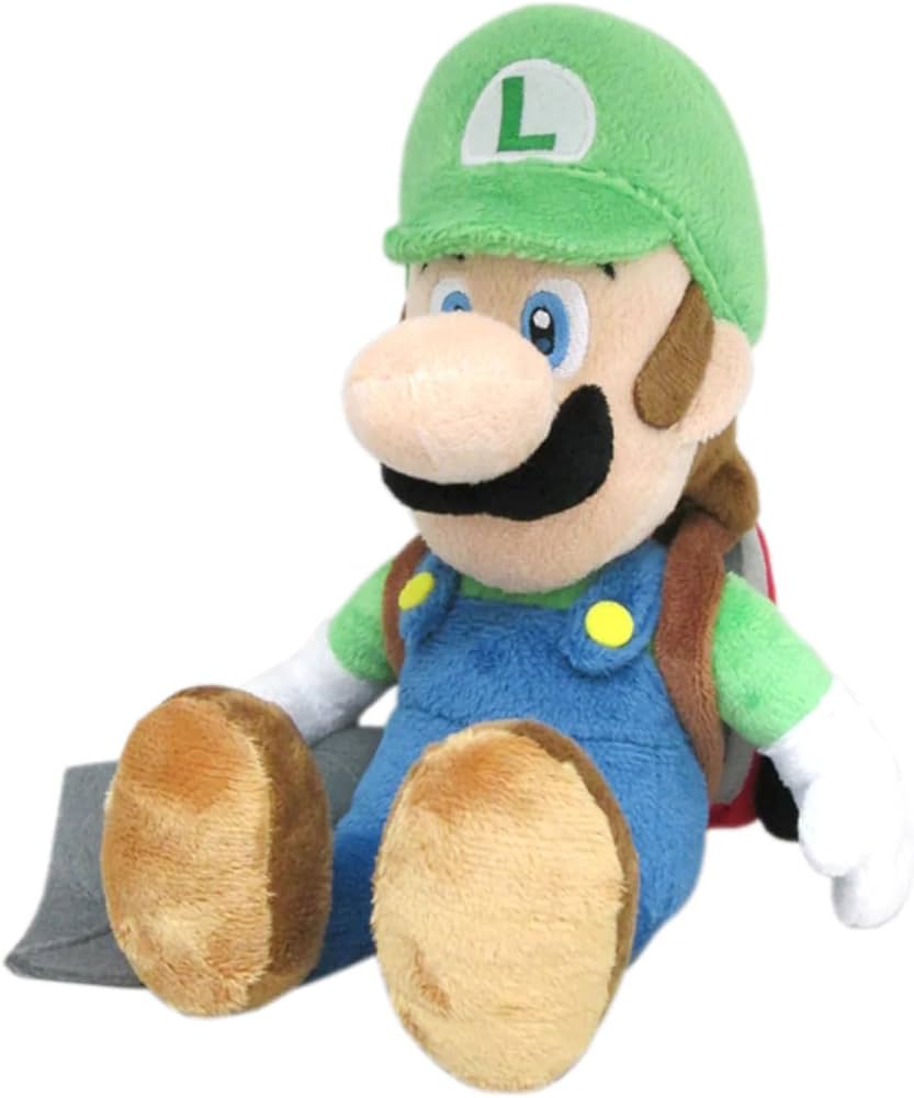 Little Buddy Toys > Plushies Little Buddy: Luigi's Mansion - Luigi, Poltergust 5000 819996013532 LB-1353