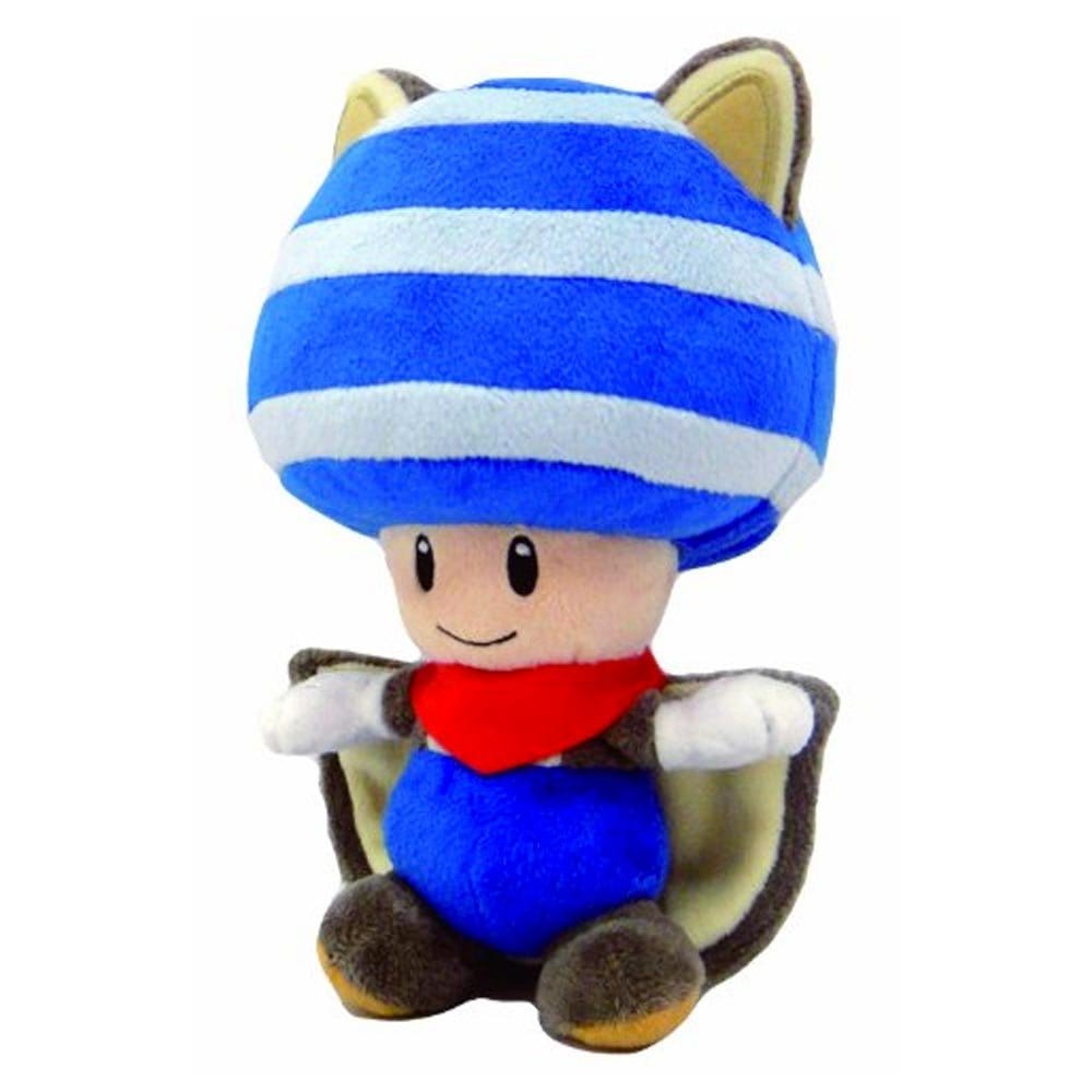 Little Buddy: Super Mario Bros. U - Flying Squirrel Toad 8" Plush, Blue