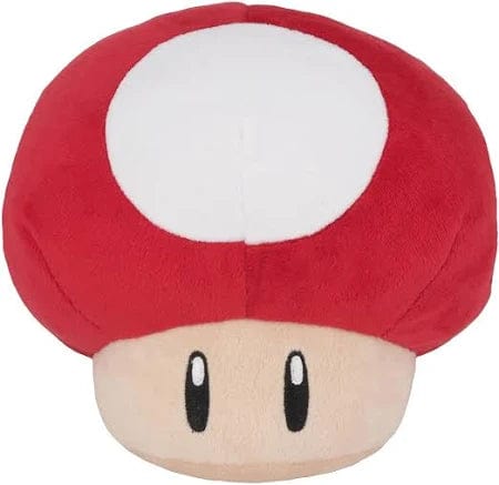 Little Buddy Toys > Plushies LITTLE BUDDY: SUPER MARIO - RED SUPER MUSHROOM (S) PLUSHIE 819996018209