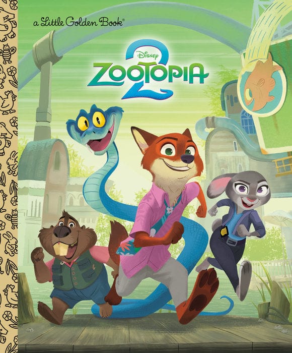 Little Golden Book Books > Kids Disney Zootopia 2 Little Golden Book 9780736445672 PRH-9780736445672