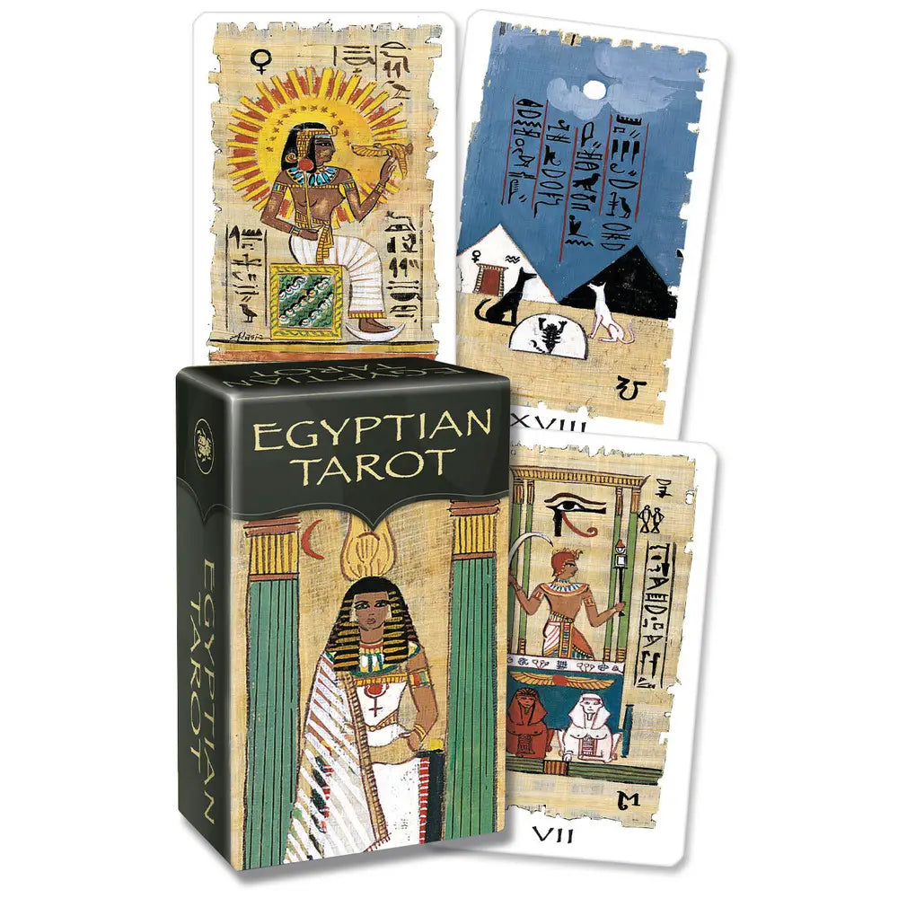 Llewellyn Worldwide Tarot Cards Egyptian Tarot Mini 9780738775586
