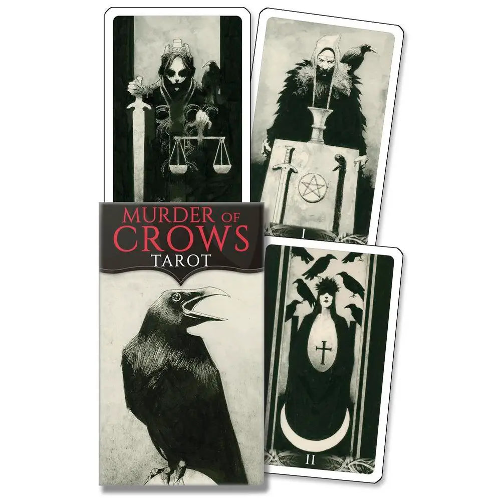 Llewellyn Worldwide Tarot Cards Murder of Crows Tarot Mini 9780738780627