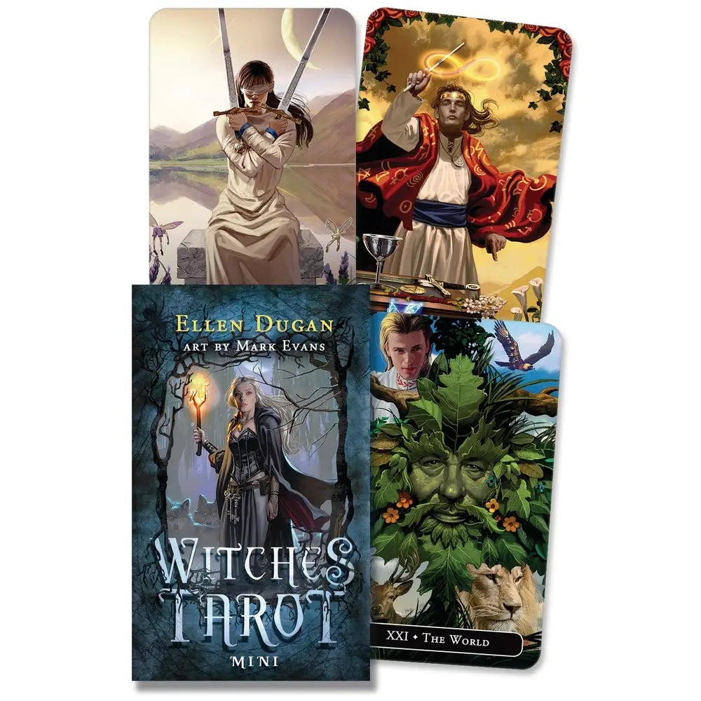 Llewellyn Worldwide Tarot Cards Witches Tarot Mini 9780738769325