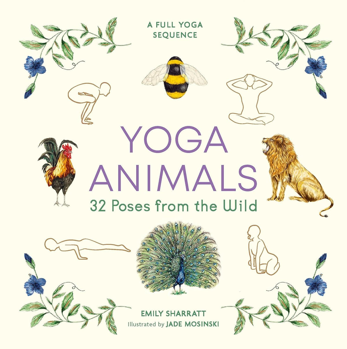 LOM Art Books Yoga Animals: 32 Poses from the Wild 9781912785490