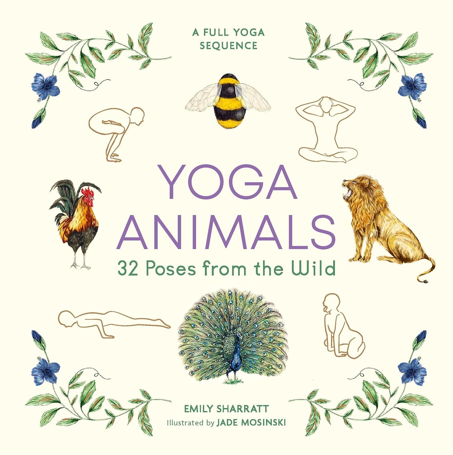 LOM Art Books Yoga Animals: 32 Poses from the Wild 9781912785490