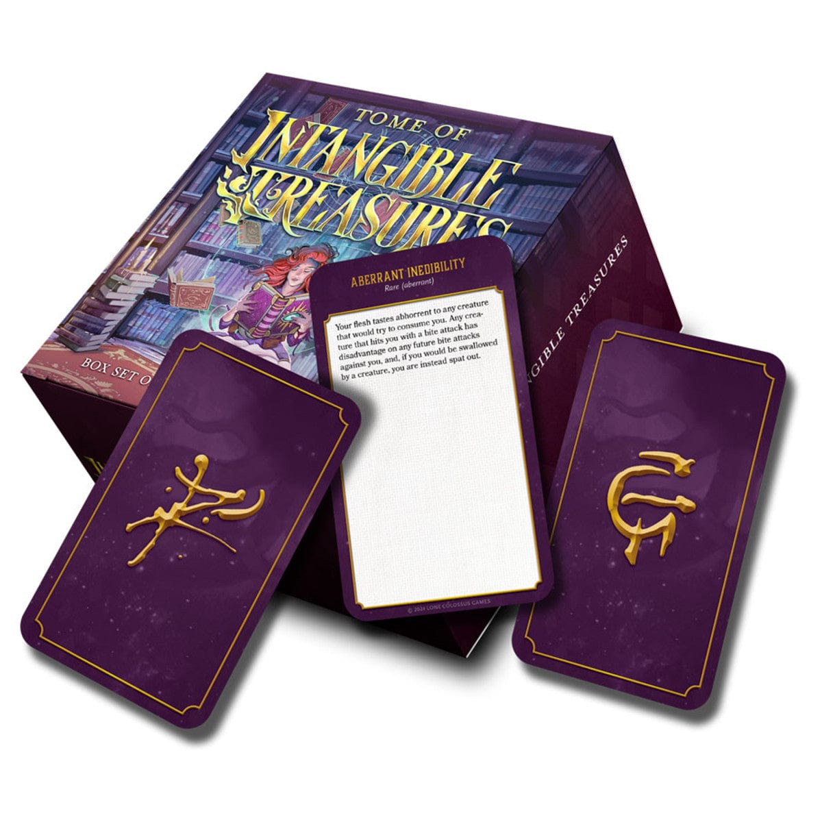 Lone Colossus Tabletop Games > Role-Playing Games D&D 5E: Intangible Treasures Card Box Set 9781960776068 LCL03002
