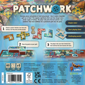 Lookout Games Board Games > Small Box Games Patchwork Revised Edition 4260402316901 LOG007502EN