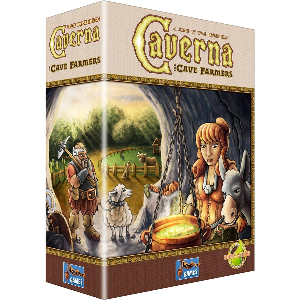 Lookout Games Board Games > Large Box Games Caverna 029877035014 LK3501