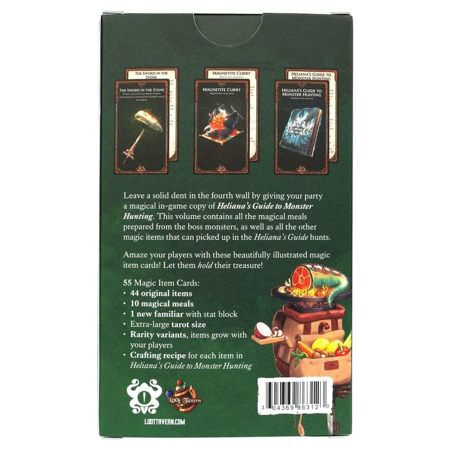 Loottavern Publishing Tabletop Games > Role-Playing Games > Accessories Heliana's Guide to Monster Hunting: Item Cards Vol. 3 304369863123 LTV63123