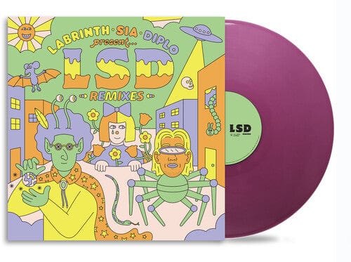 LSD Music > Vinyl Records LSD - Labrinth, Sia & Diplo Present... LSD (Remixes) (Colored Vinyl, Purple, 140 Gram Vinyl) 198028254410 CLBI825441.1