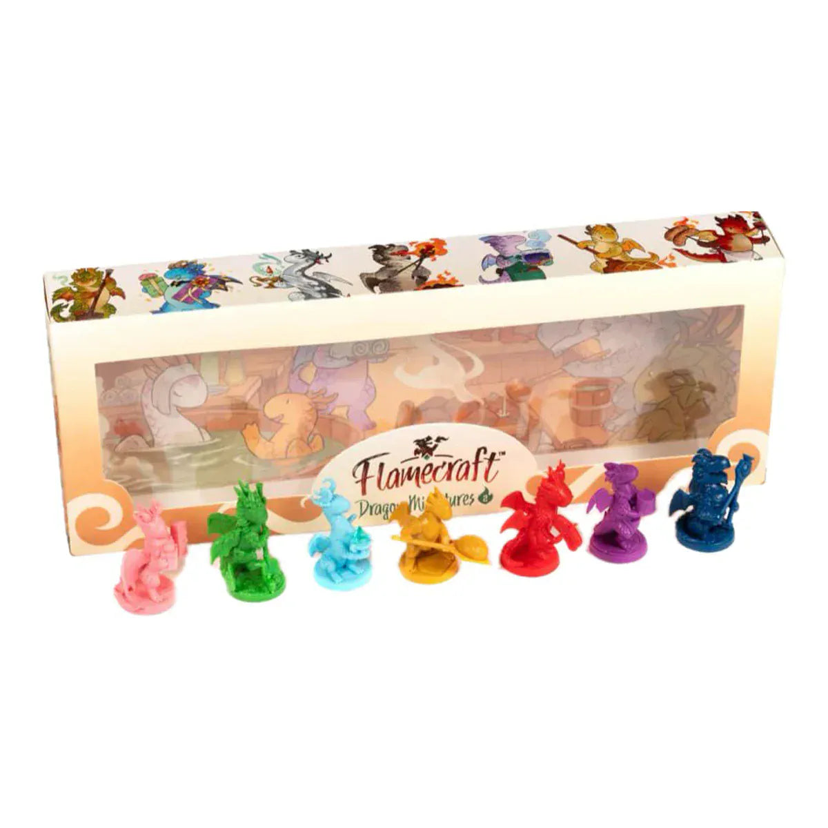 Lucky Duck Games Board Games > Accessories Flamecraft: Dragon Miniatures - Series 2 5905965250819 LKY FMC-R02-ML