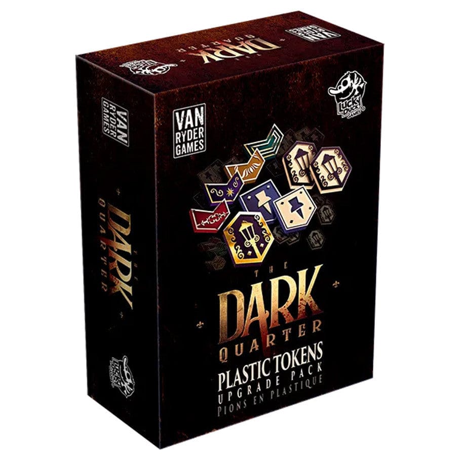 Lucky Duck Games Board Games > Accessories The Dark Quarter: Plastic Tokens Upgrade Pack 5905965250871 LKYTDQK04