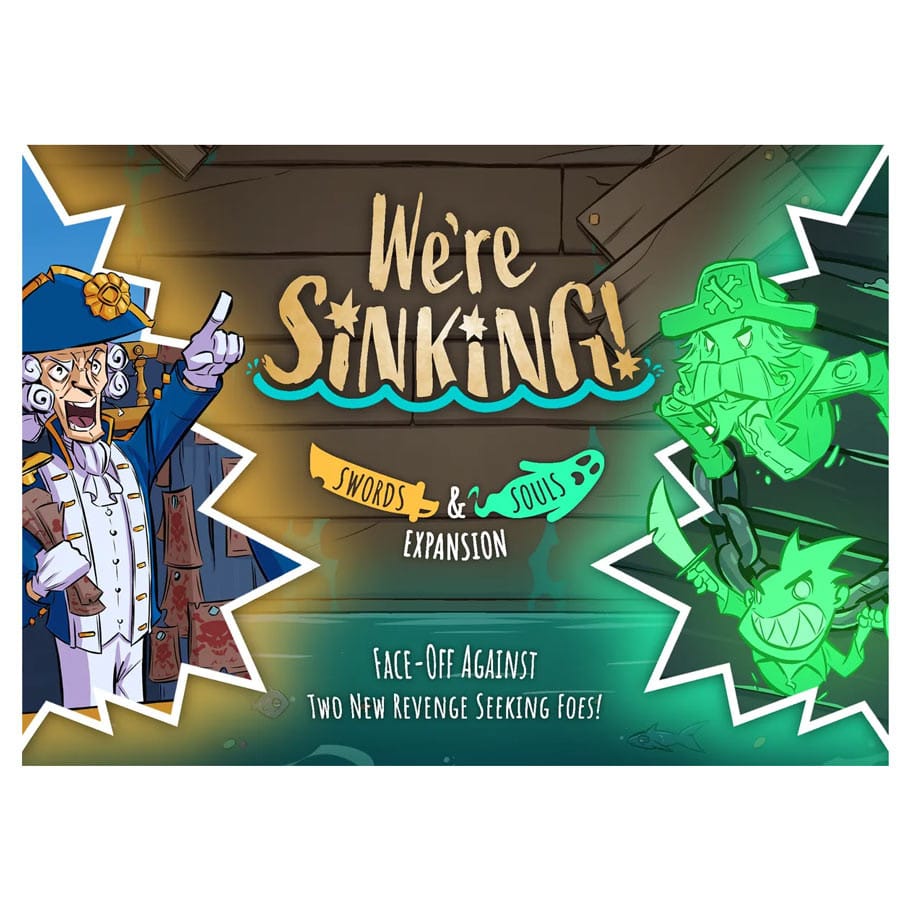 Lucky Duck Games Board Games > Expansions We're Sinking! Swords & Souls Expansion 5905965252738 LKYWESR03EN