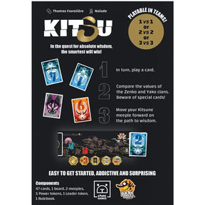 Lucky Duck Games Board Games >Small Box Games Kitsu 5905965252790 LKY-KSU-P01-EN