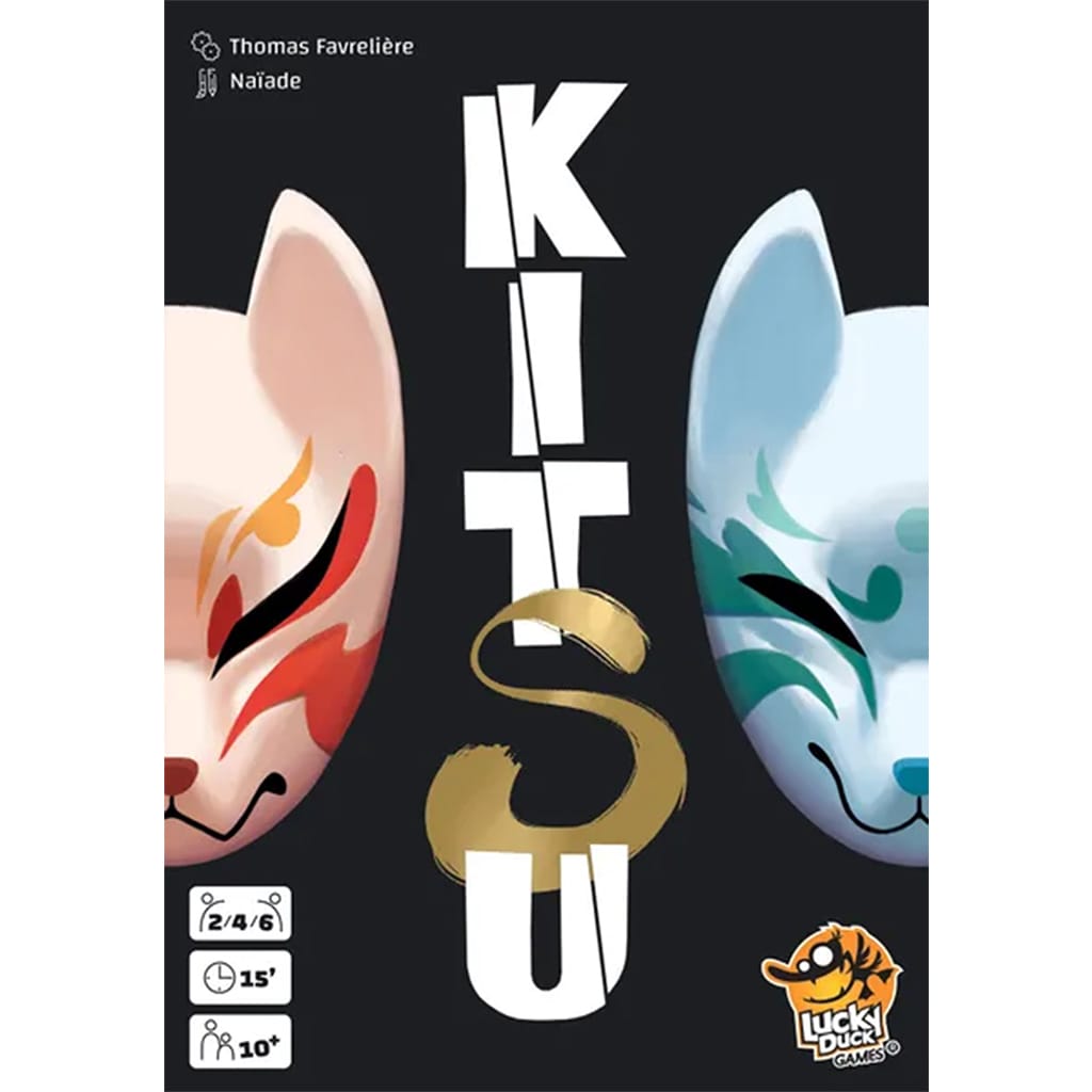 Lucky Duck Games Board Games >Small Box Games Kitsu 5905965252790 LKY-KSU-P01-EN