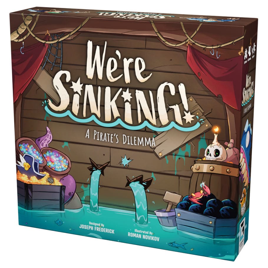 Lucky Duck Games Board Games We're Sinking! A Pirate's Dilemma 5905965252721 LKYWESR01EN