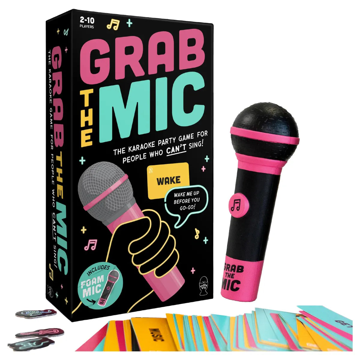 Lucky Egg Board Games > Party Games Grab The Mic 5065006752242 LEL24