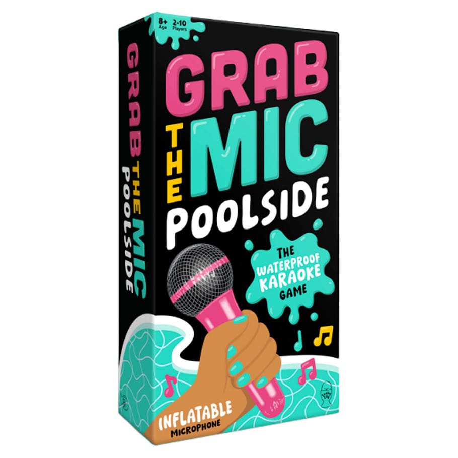 Lucky Egg Board Games > Party Games Grab The Mic: Poolside 5061111040120 LEL75