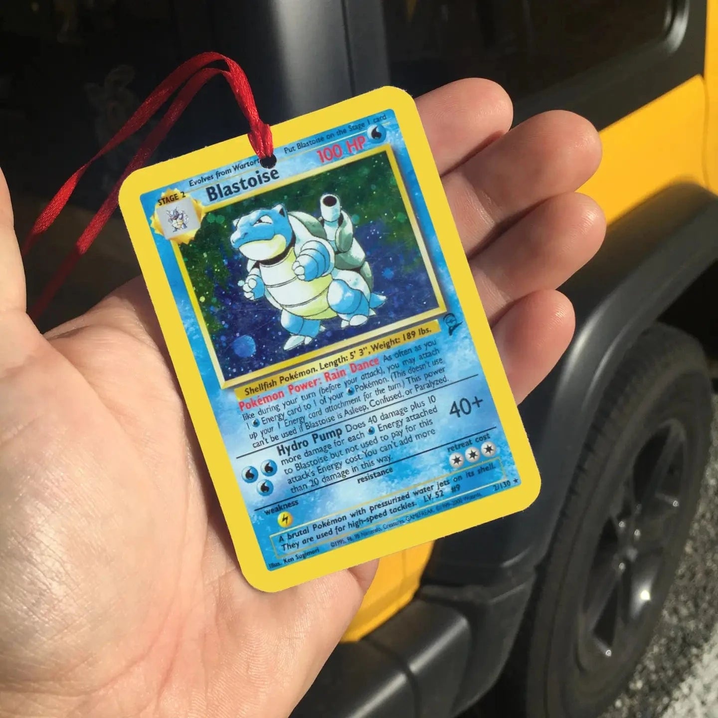 Lucky Mfg. Co. Air Freshener Air Freshener: Pokemon Card - Blastoise 09027580