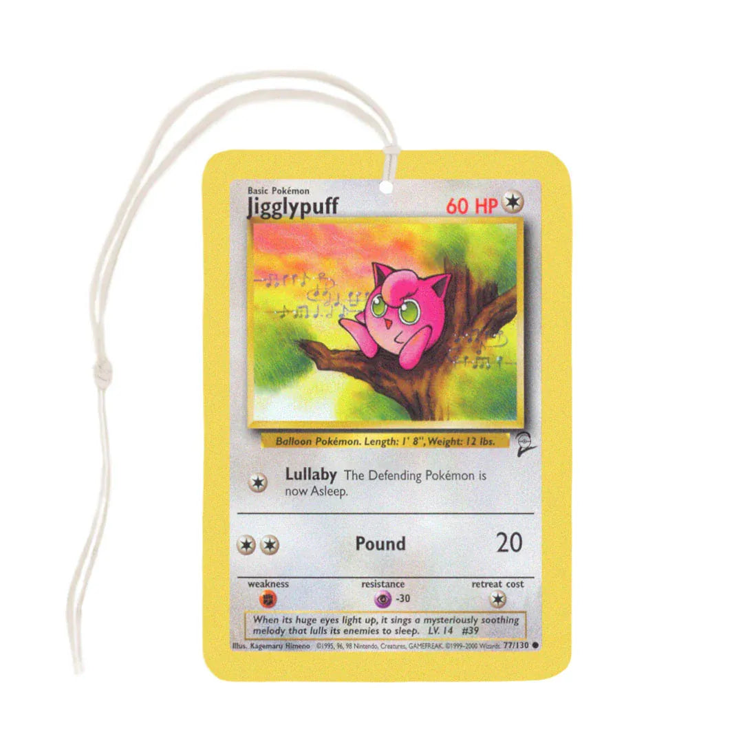 Lucky Mfg. Co. Air Freshener Air Freshener: Pokemon Card - Jigglypuff