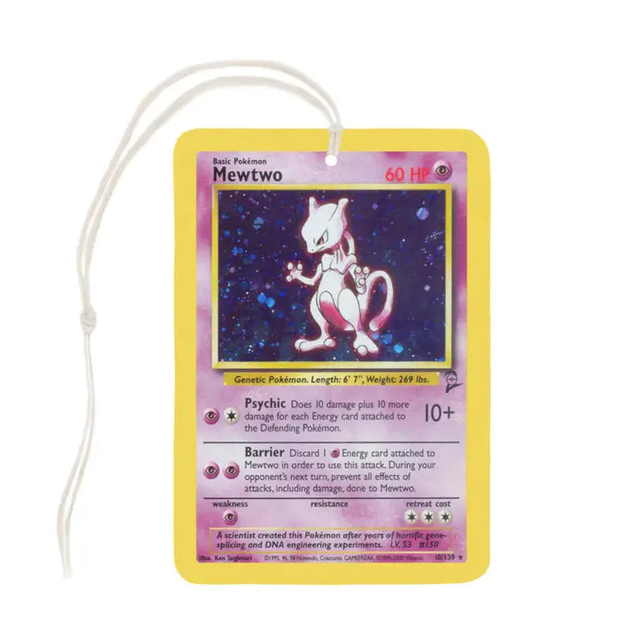 Lucky Mfg. Co. Air Freshener Air Freshener: Pokemon Card - Mewtwo 31366751598684 31366751598684
