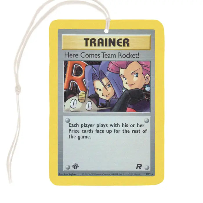 Lucky Mfg. Co. Air Freshener Air Freshener: Pokemon Card - Team Rocket 31366751674940 31366751674940