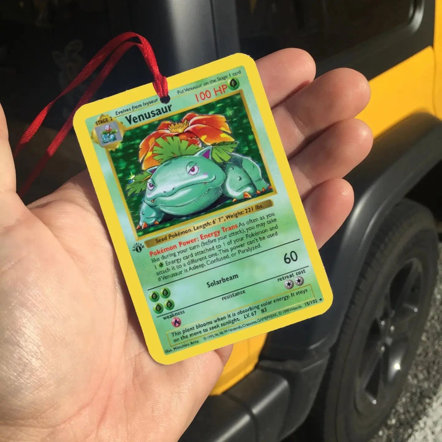 Lucky Mfg. Co. Air Freshener Air Freshener: Pokemon Card - Venusaur 59490300