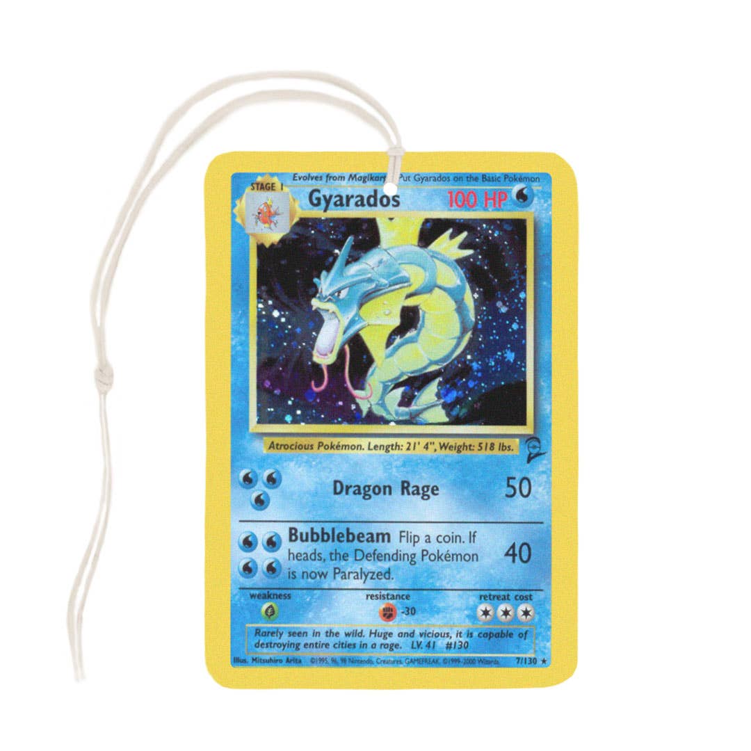 Lucky Mfg. Co. Air Freshener Gyarados Pokemon Card Air Freshener 21869081077052 TEC50LUC