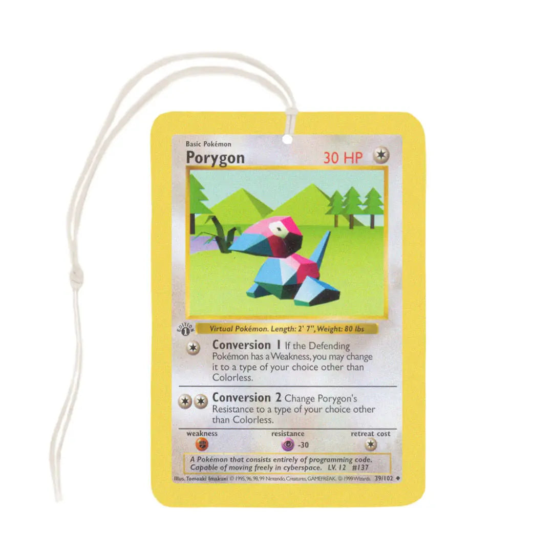 Lucky Mfg. Co. Air Freshener Porygon Pokemon Card Air Freshener 45492988 45492988