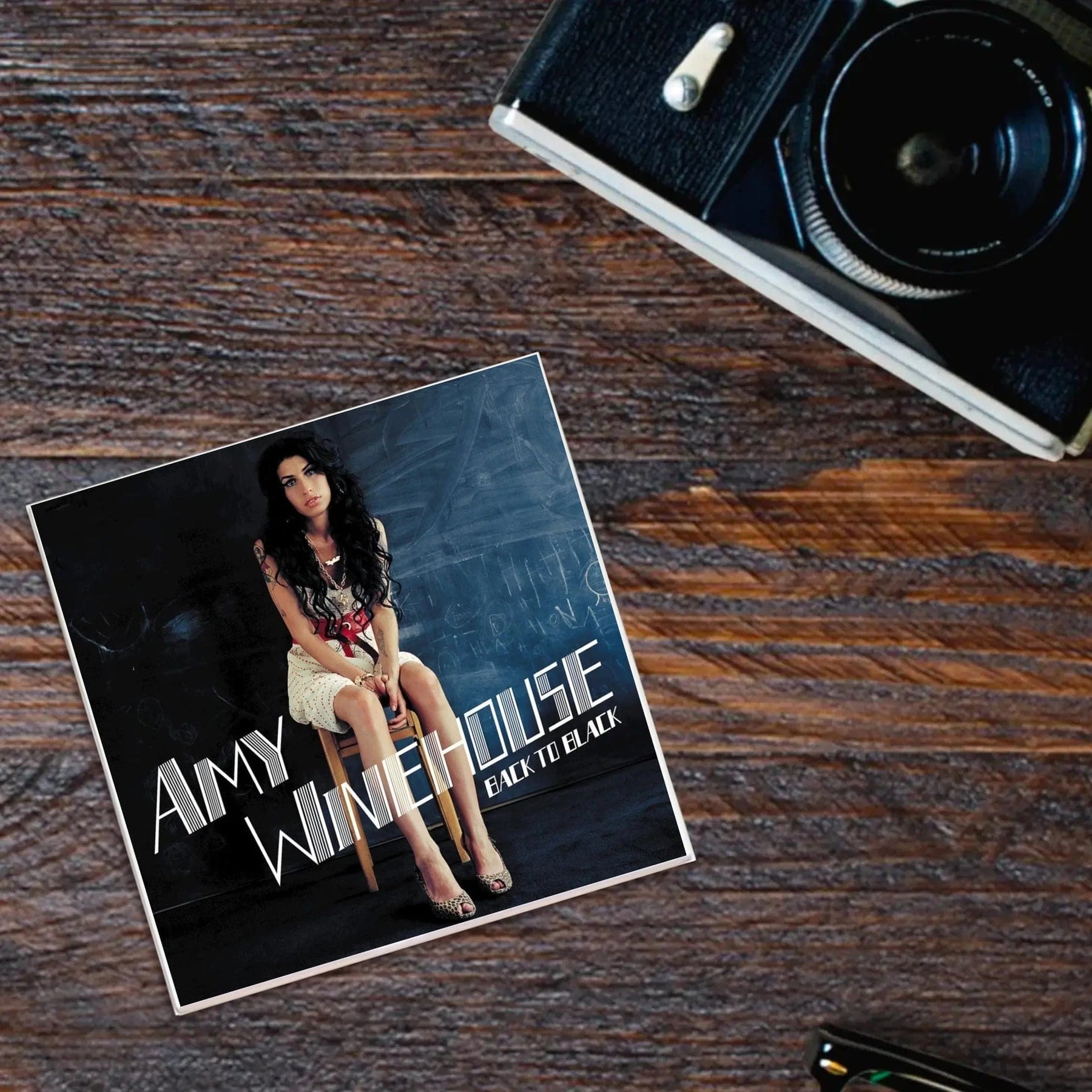 Lucky Mfg. Co. Home > Drinkware > Coasters Album Coaster: Amy Winehouse - Back To Black 09174524