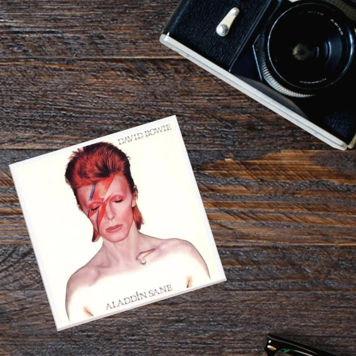 Lucky Mfg. Co. Home > Drinkware > Coasters Album Coaster: David Bowie - Aladdin Sane 90234620