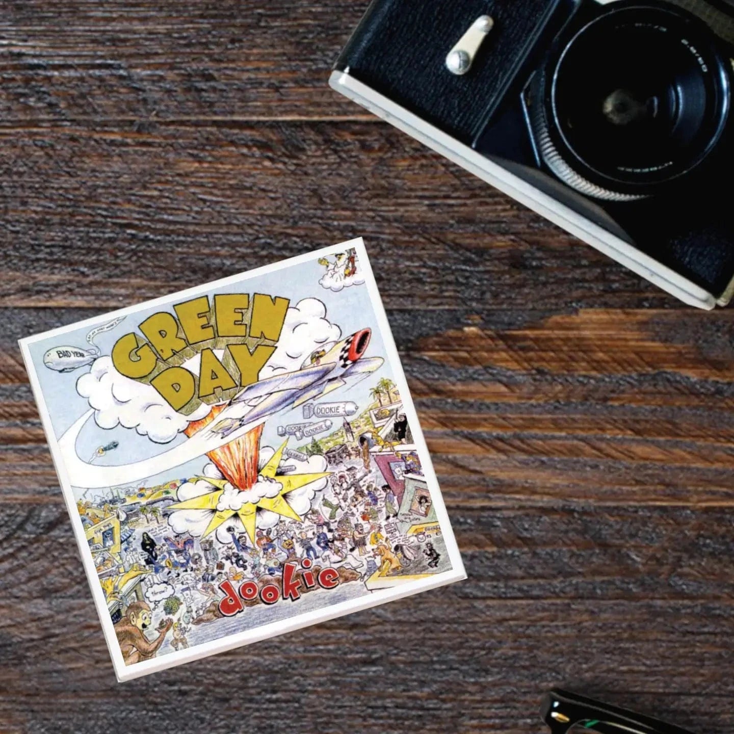 Lucky Mfg. Co. Home > Drinkware > Coasters Album Coaster: Green Day - Dookie 26050044