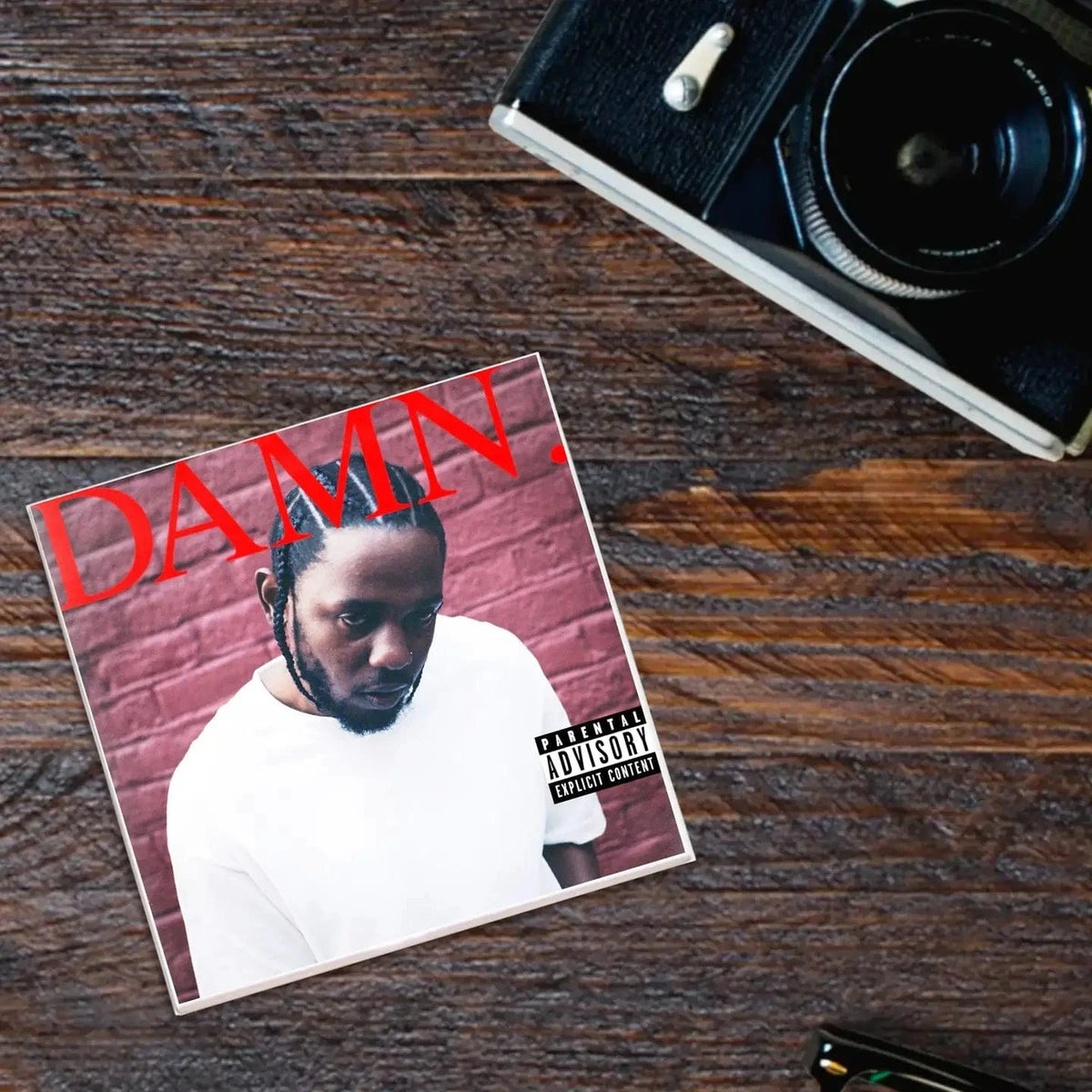 Lucky Mfg. Co. Home > Drinkware > Coasters Album Coaster: Kendrick Lamar - DAMN. 53665532